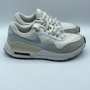Nike‎ Air Max System  Women's Sz. 7.5 Summit White Ocean Bliss Shoes DM9538-105